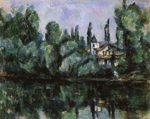 Paul Cezanne The Banks of the Marne china oil painting image